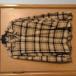 Patagonia plaid flannel XL
